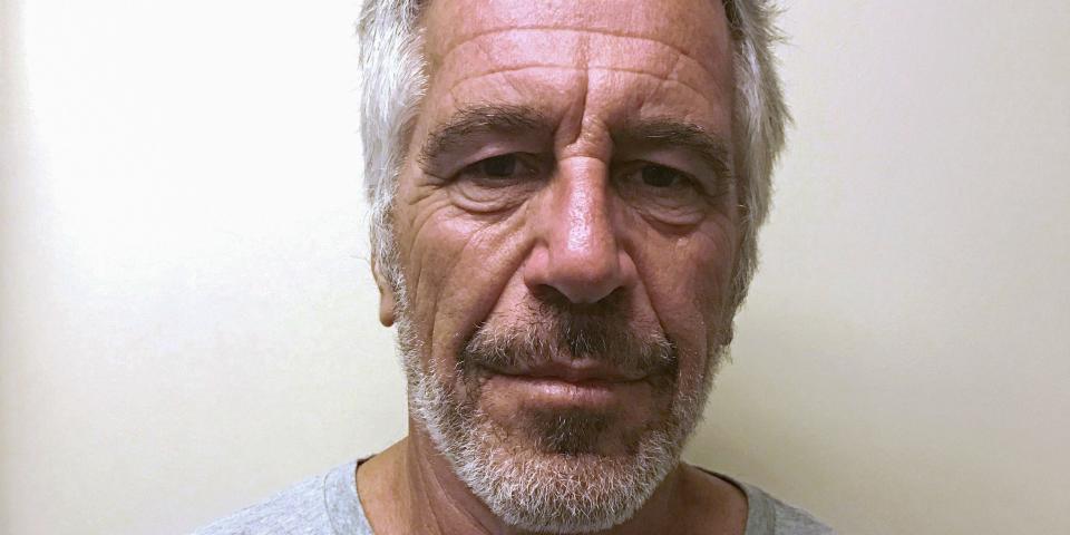 FILE PHOTO: U.S. financier Jeffrey Epstein appears in a photograph taken for the New York State Division of Criminal Justice Services' sex offender registry March 28, 2017 and obtained by Reuters July 10, 2019.  New York State Division of Criminal Justice Services/Handout via REUTERS