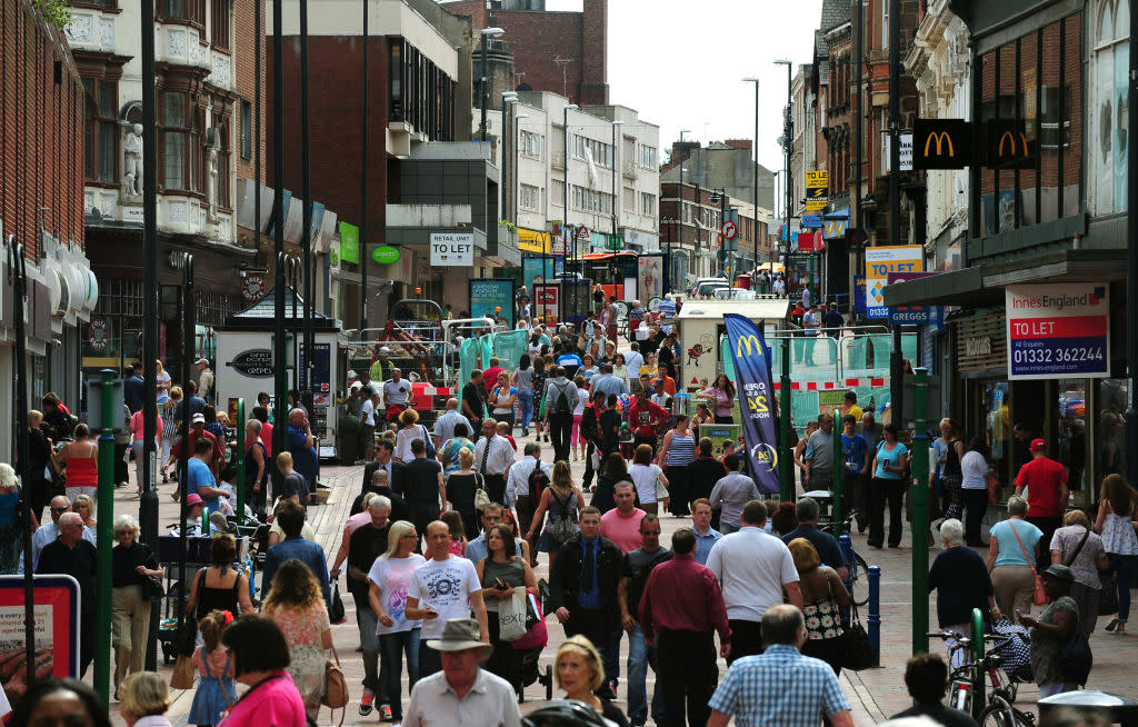 <em>People are asking what’s causing the weird smell lingering around Derby City Centre (Picture: Getty)</em>