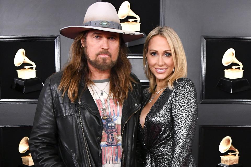 Billy Ray Cyrus and Tish Cyrus