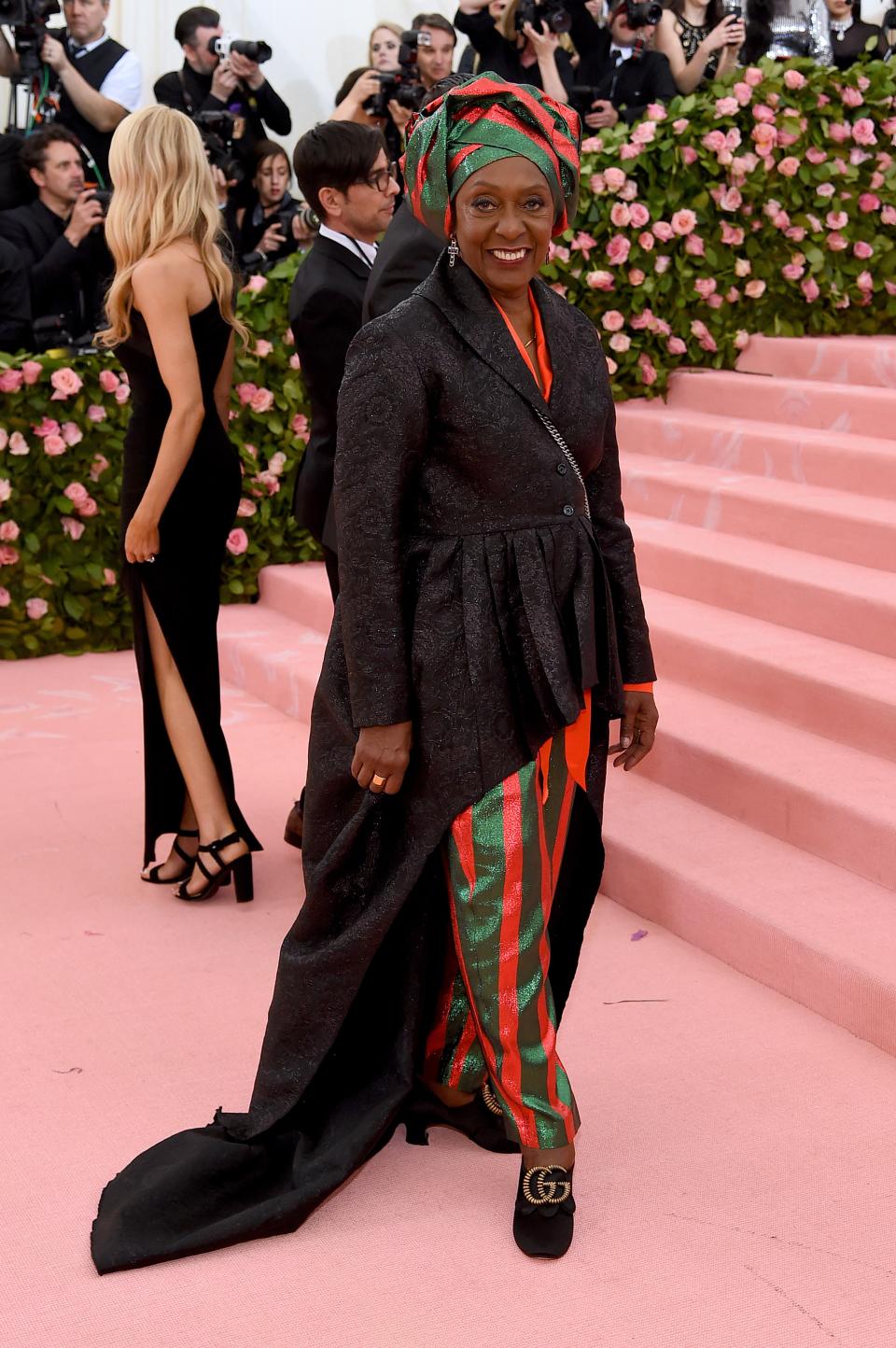 <h1 class="title">Bethann Hardison in Dapper Dan x Gucci</h1><cite class="credit">Photo: Getty Images</cite>