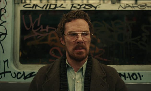 Benedict Cumberbatch in character as Vincent in Eric