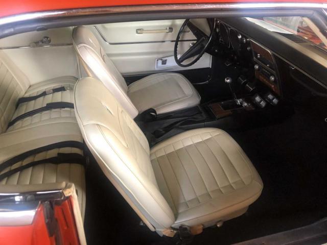 1968 camaro rs interior