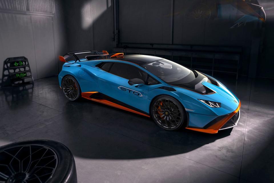 <p>If you weren’t aware of Lamborghini’s extraordinary racing know-how, this new Huracan spin-off will help jog the memory. It’s basically a road-legal version of the Huracan Super Trofeo Evo that won the Daytona three times, so while its engineers have taken road-driving into consideration, the track will be its spiritual home. Extensive aerodynamics work and chassis tweaking, alongside load-lightening across the board (even the floor-mats have carbon weave) produce a car that will be as stunning to take on a lap as it is just to look at.</p>