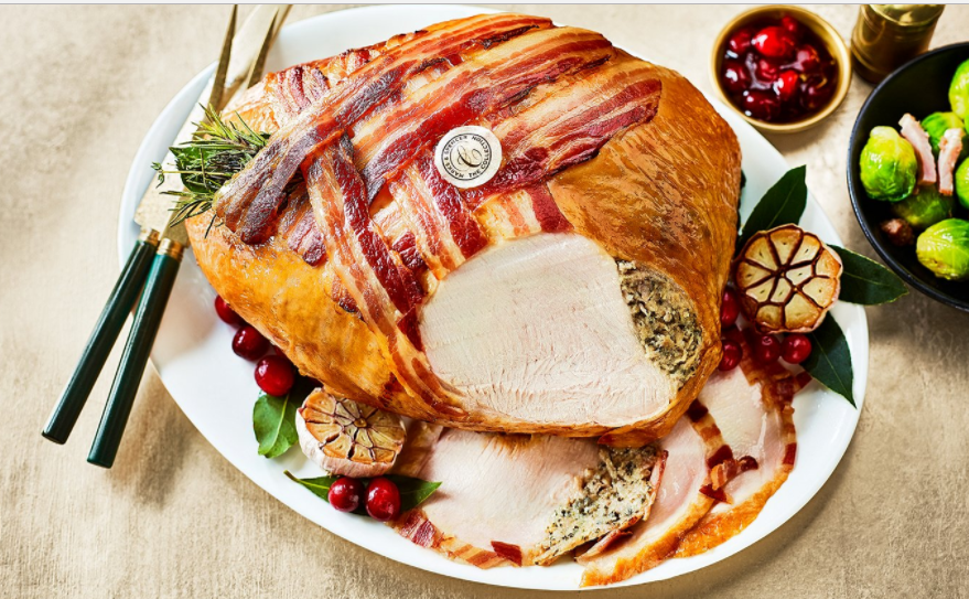 Marks & Spencer’s turkey crown would make a great centrepiece, judges said (M&S)