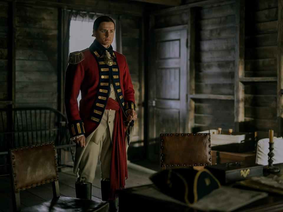 William Ransom (Charles Vandervaart) in "Outlander" season seven, episode four.