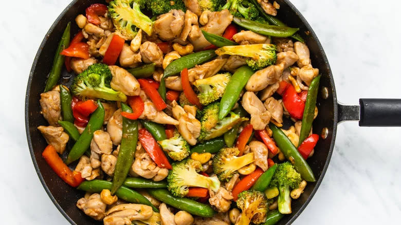 Easy chicken stir-fry