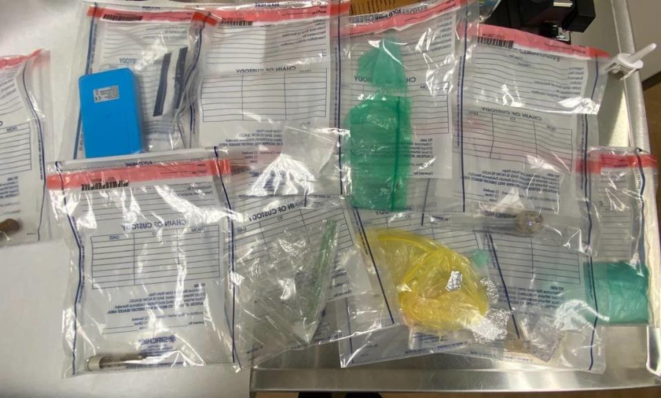 The Franklin County Sheriff’s Office found more than 6 ounces of suspected fentanyl at the scene where a Pasco woman died from an overdose.