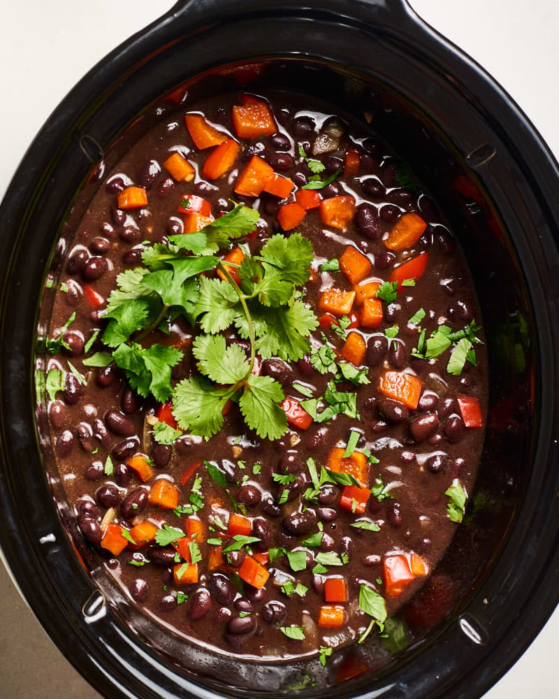 Slow Cooker Black Bean Soup