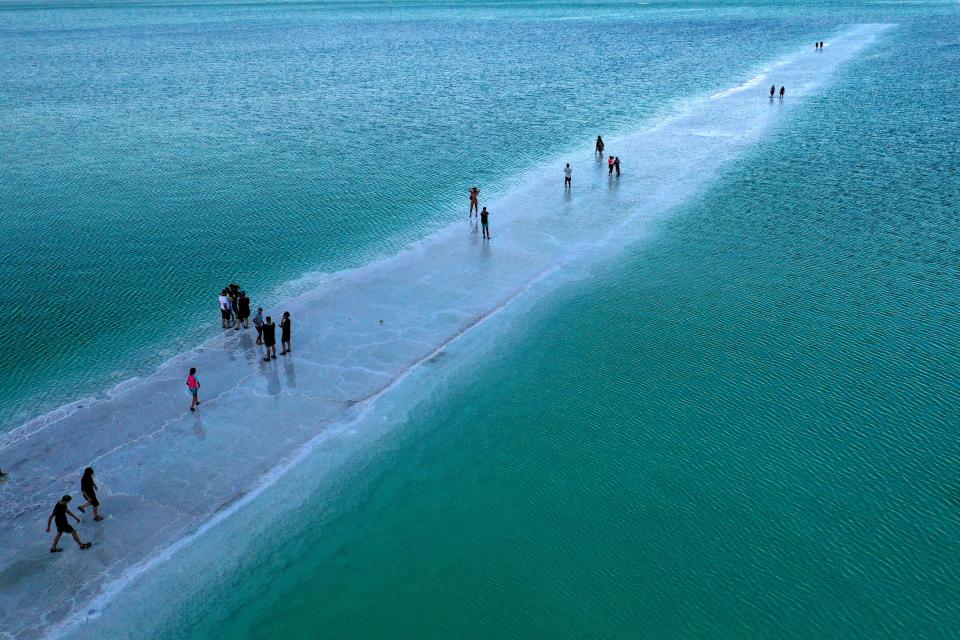 La agonía del Mar Muerto