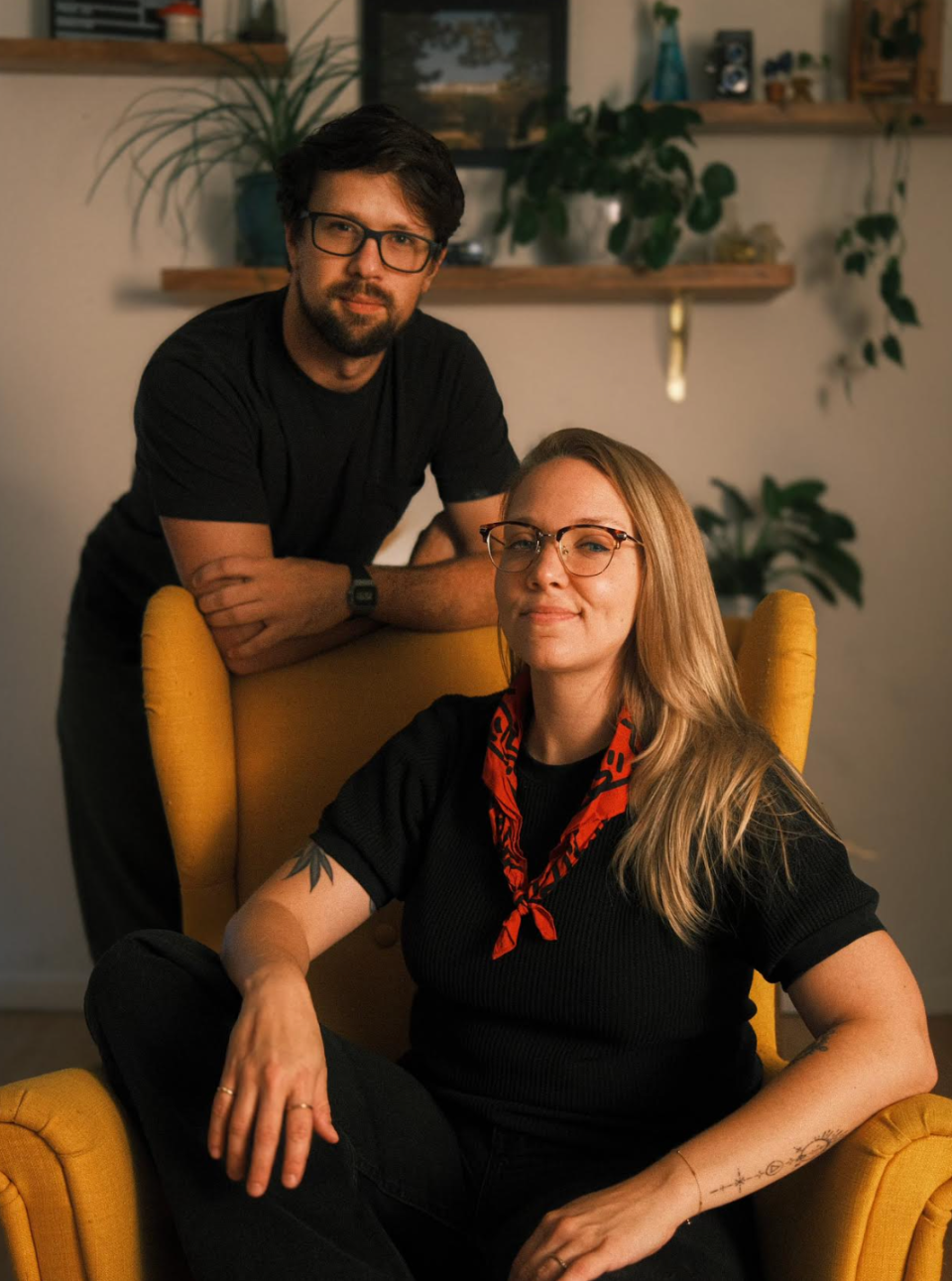 The two friends, Derrick Childers and Kelsey Cornell, 2010 graduates of Lafayette Jefferson High School, got together and took photos for the Journal & Courier. Despite spending so much time together, they did not have very many recent photos until now.