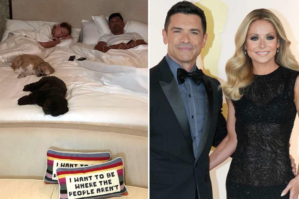 Kelly Ripa/instagram, Jeff Kravitz/FilmMagic