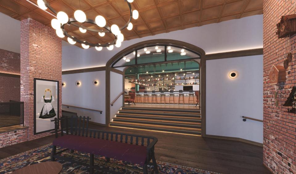 The Moxy Downton Cincinnati and Observerie Rooftop Bar will be designed with "modern Bavarian" touches, according to a press release.