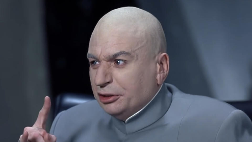 Mike Myers in Austin Powers: International Man of Mystery