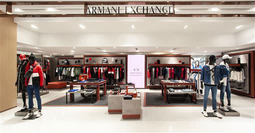 ARMANI EXCHANGE遠百信義A13店鋪。（圖／品牌提供）