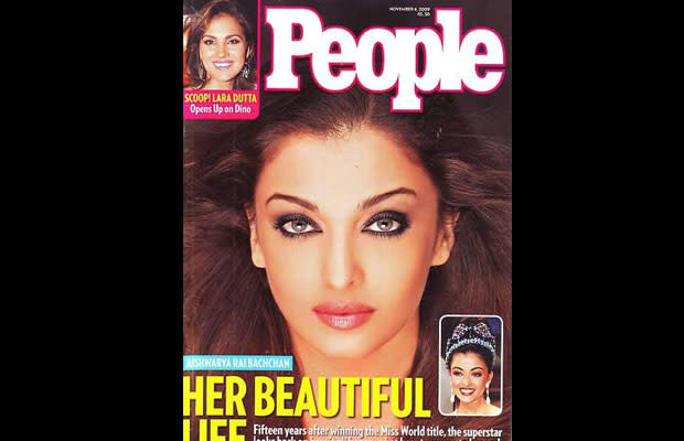 Original Magazine Cutting Clipping, Bollywood Miss World 84 Aishwarya Rai  Print