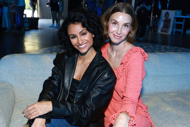 <p>Matt Winkelmeyer/Getty</p> Nazanin Mandi and Whitney Port