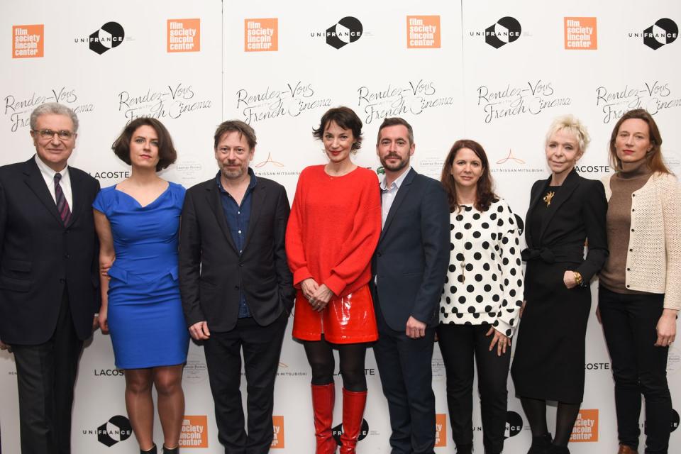 Serge Toubiana, Julie Roué, Mathieu Amalric, Jeanne Balibar, Xavier Legrand, Florence Almozini, Tonie Marshall, and Marine Francen