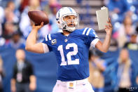 <p>It’s no secret that Indianapolis Colts quarterback Andrew Luck is an intellectual person. The Stanford grad majored in environmental engineering and managed to graduate with a 3.48 GPA. Luck also started his own book club this year. </p>