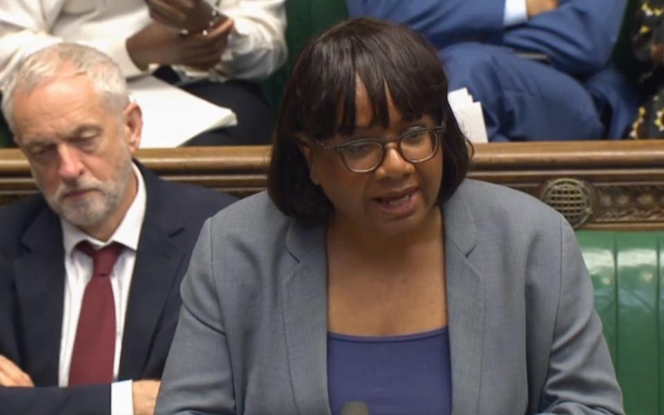 Shadow home secretary Diane Abbott - Credit: PA