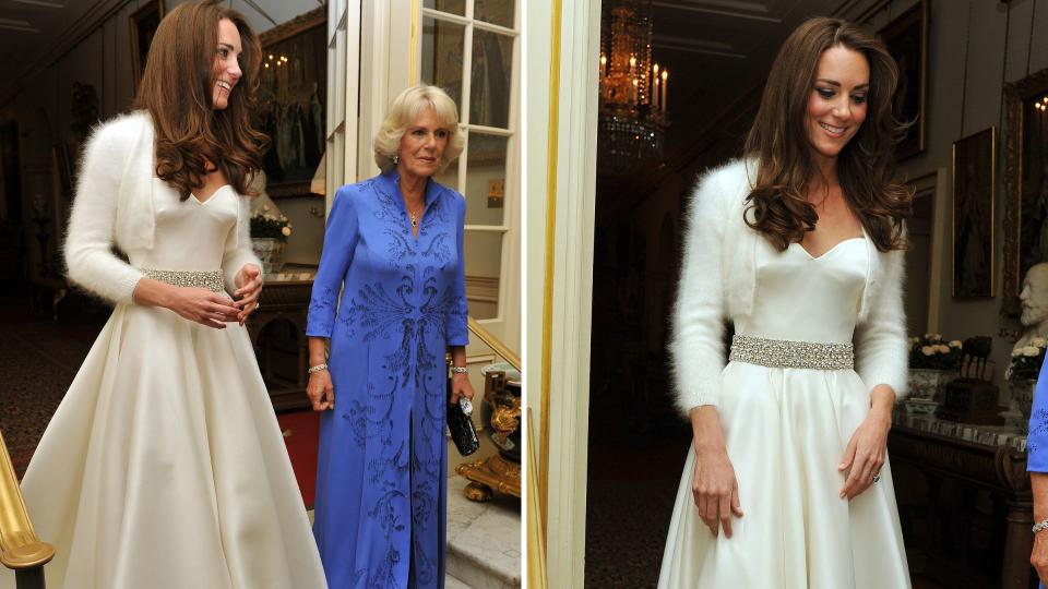 Kate had a second dress for the reception