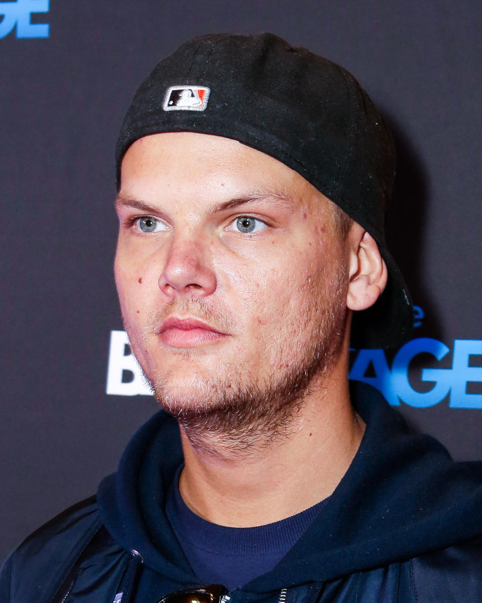 In a new interview, the father of Avicii (pictured in 2018( reflects on what led to his son's death by suicide. (Photo: Tiffany Rose/Getty Images for popchips)