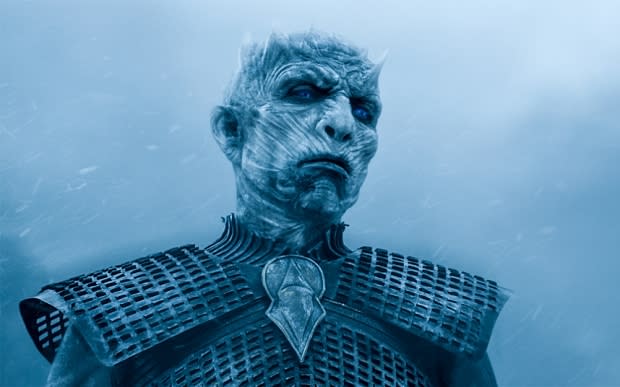 The Night King met his end during the Battle of Winterfell in the eighth season of 'Game of Thrones'. (Credit: HBO)