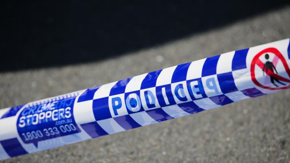 SYDNEY, AUSTRALIA - Newswire Photos - MAY 23 2023: A general stock view of Police tape on a crime scene in Sydney. Picture : NCA Newswire / Gaye Gerard