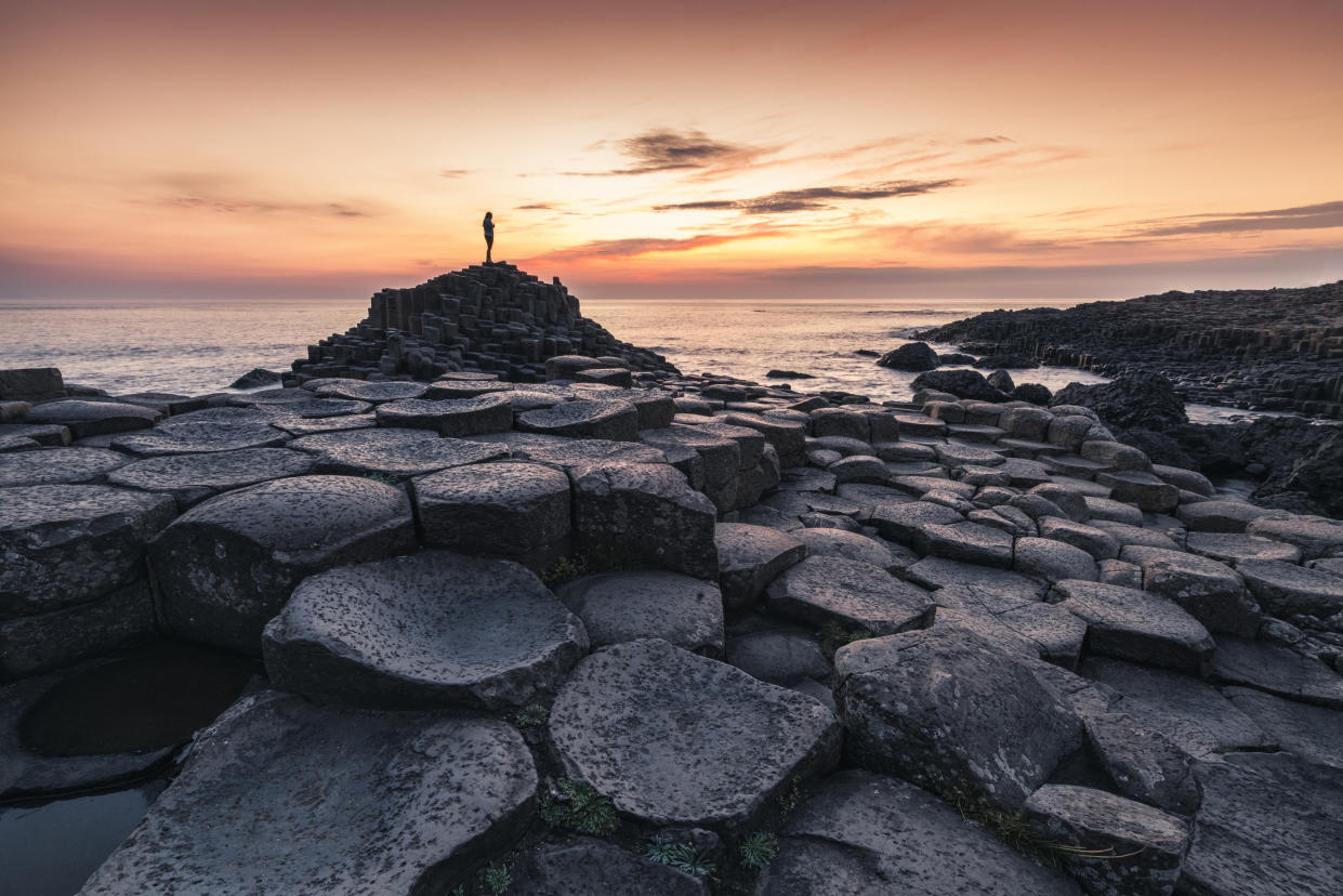 Giant's Causeway has been named one of the UK's most instagrammable locations. (Getty Images)