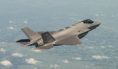 F-35戰機。   圖：翻攝自洛克希德·馬丁公司