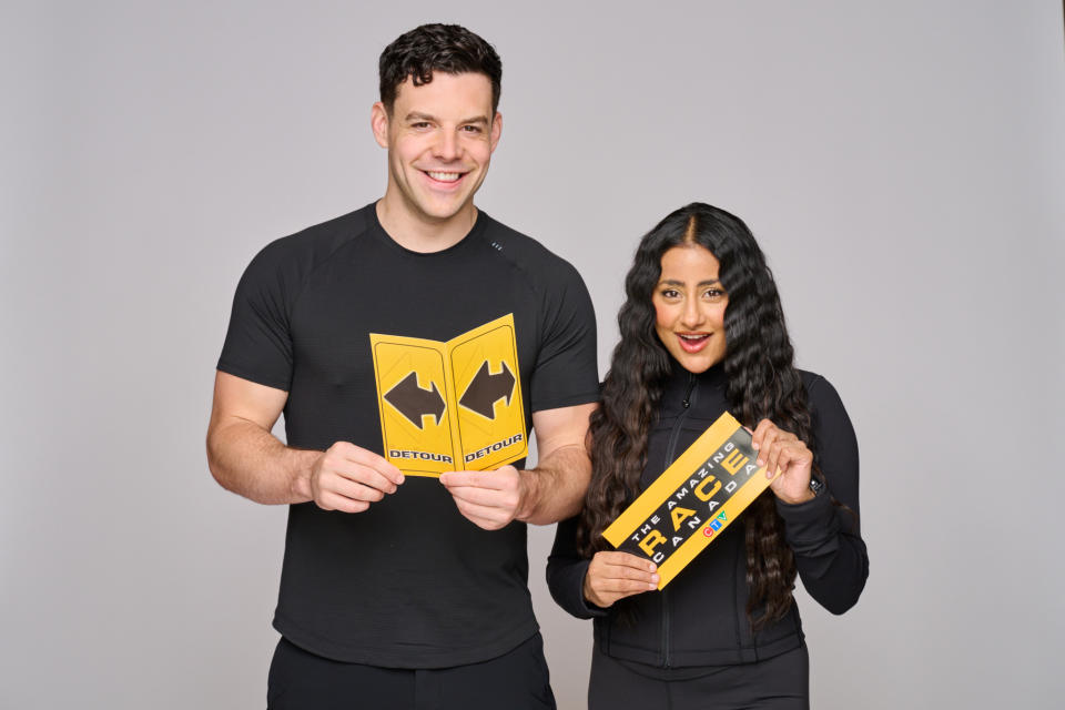 Kevin Martin & Gurleen Maan on The Amazing Race Canada Season 10 on CTV