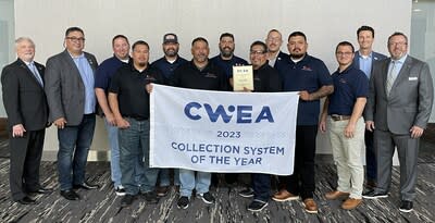 JCSD awarded CWEA's Collection System of the Year (Medium)
