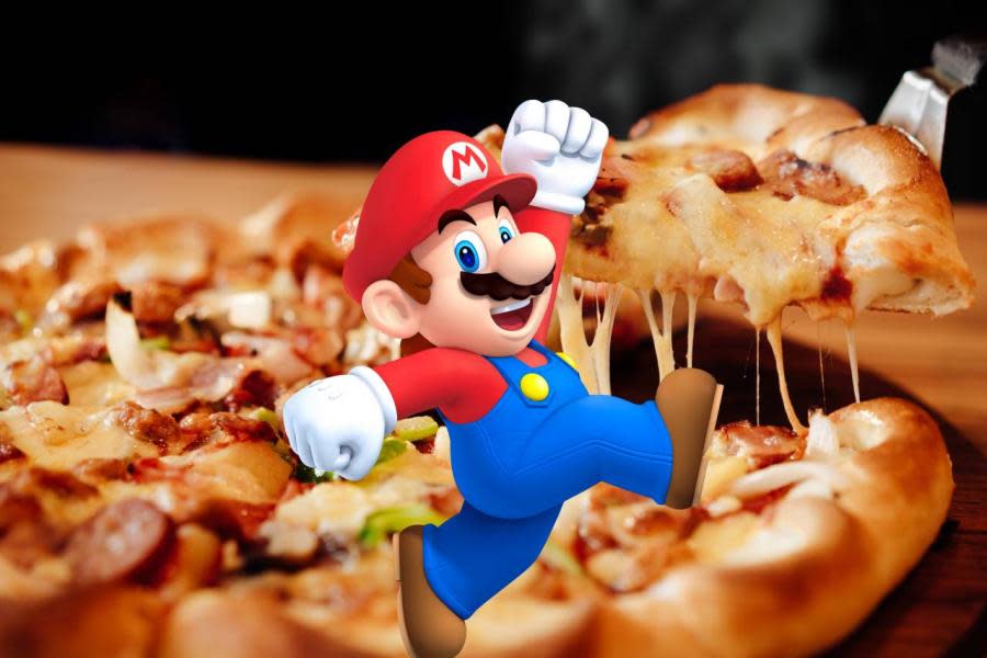 Lanzarán una pizza de Mario Bros. en Alemania y seguro se te va a antojar