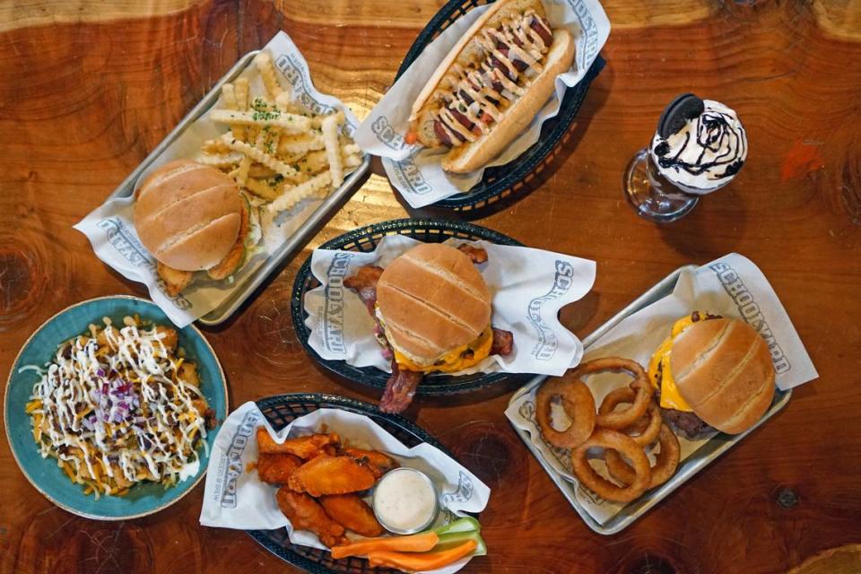 The Wayfarer hotel has rebranded its restaurant to Schoolyard Burgers and Brew, offering classic American dining including burgers, wings, loaded fries, chili tots and more. 