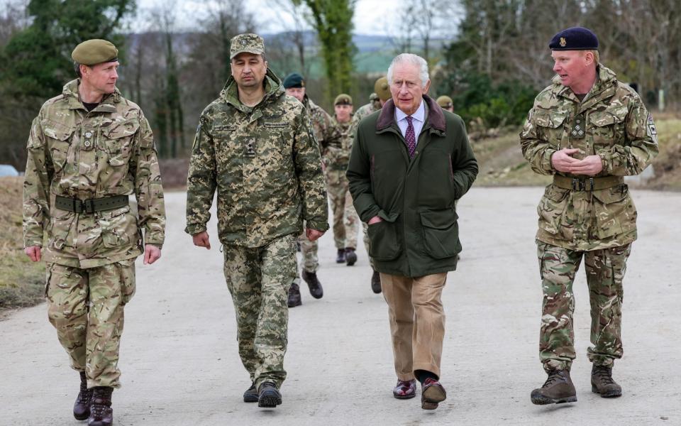 King Charles III visiting Wiltshire - Chris Jackson