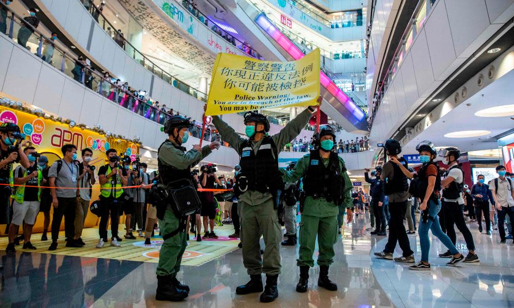 <span>Photograph: Isaac Lawrence/AFP/Getty Images</span>