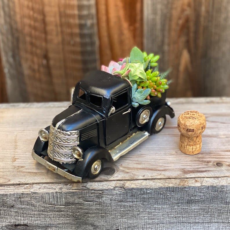 Metal Truck Succulent Planter