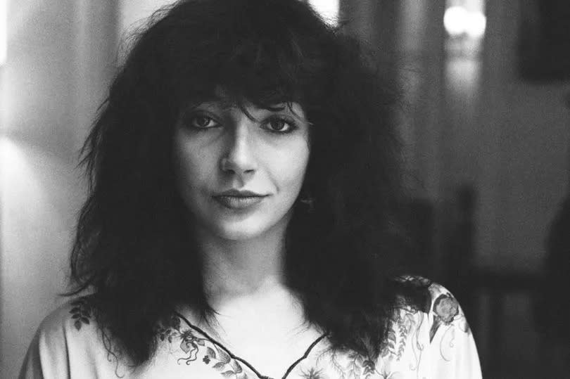 Kate Bush pictured in 1979