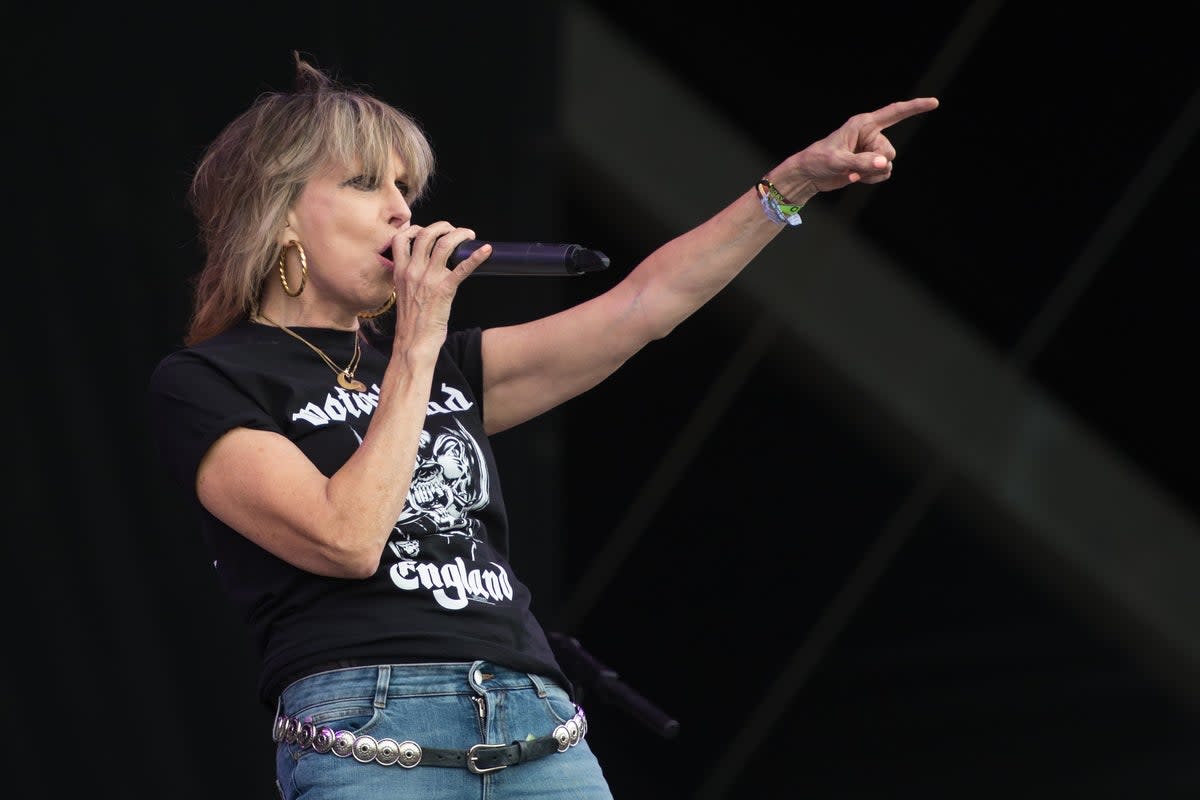 Chrissie Hynde is one of the headliners  (Oli Scarff / AFP via Getty Images)