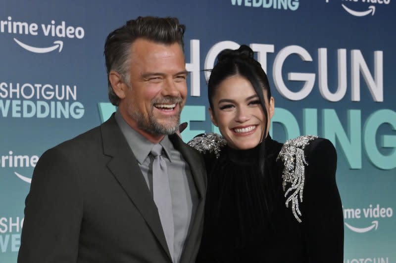 Josh Duhamel (L) welcomed his second child, his first with his wife, Audra Duhamel. File Photo by Jim Ruymen/UPI