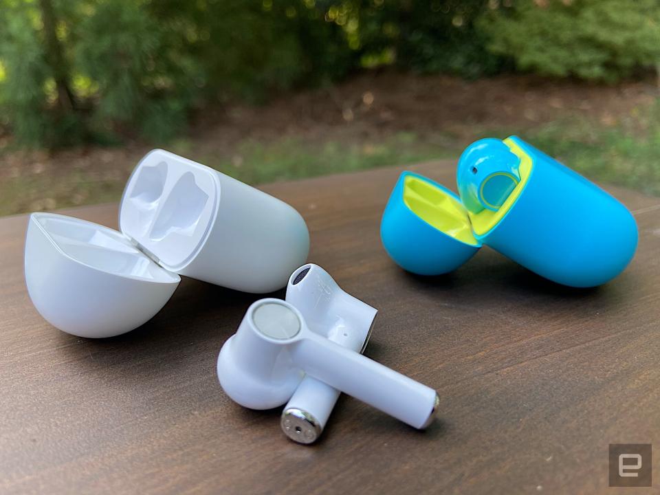 A closer look at OnePlus' first true wireless earbuds.