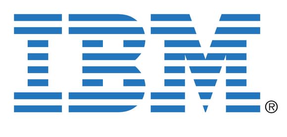 The IBM logo.
