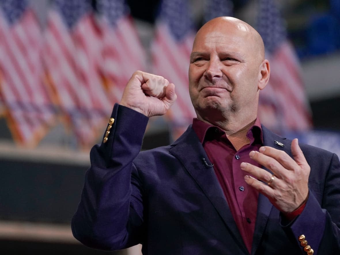 If Doug Mastriano becomes governor of Pennsylvania, the Republican who tried to overturn the 2020 presidential election for Donald Trump would gain power over elections in a key swing state. (Mary Altaffer/The Associated Press - image credit)