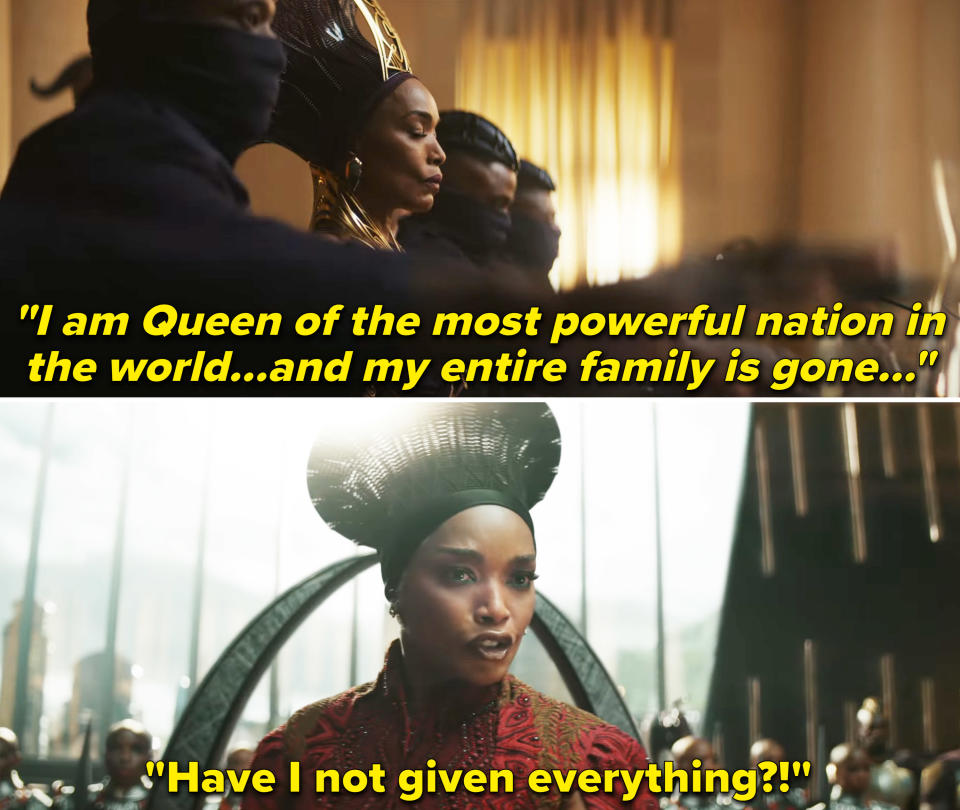Ramonda in "Black Panther: Wakanda Forever"