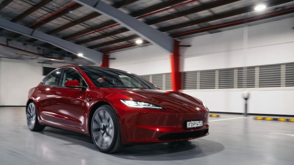 According to the recall notice, 4382 Tesla cars are affected by the issue. Picture: Supplied