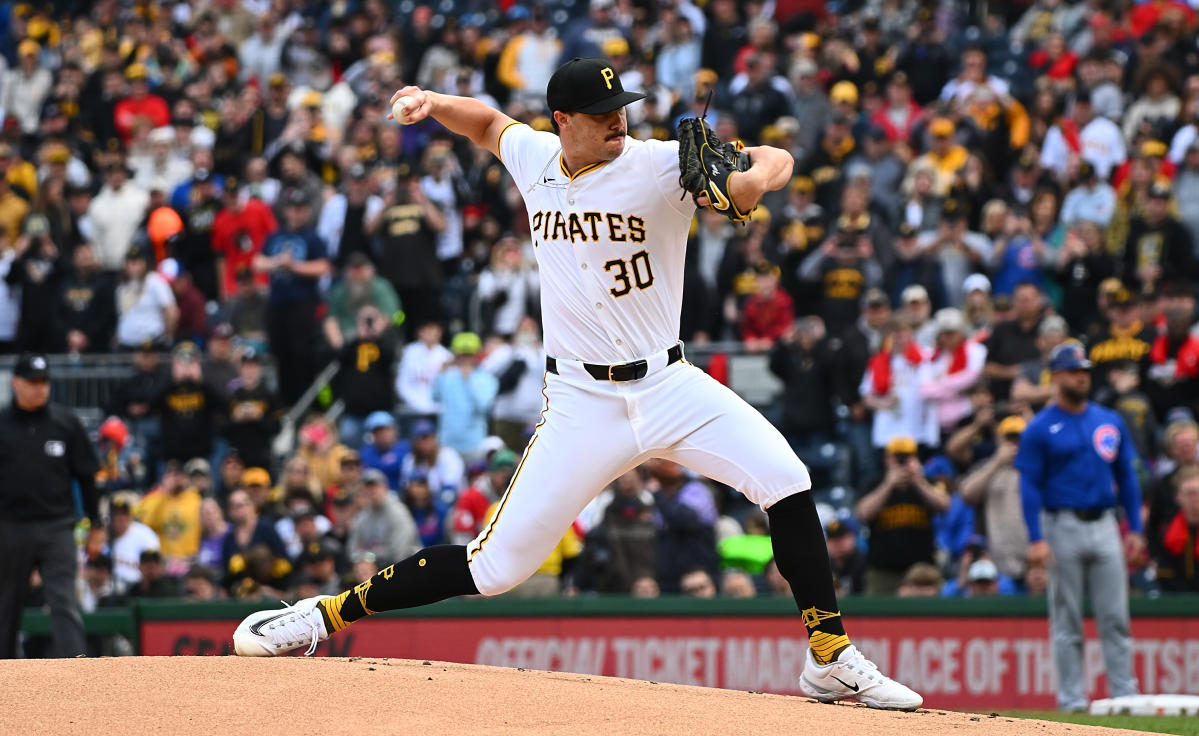 Pirates’ Paul Skines hits 7 homers over 4 innings in MLB debut