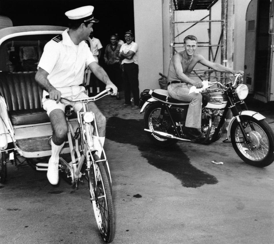 These Retro Photos of Celebrities on Motorcycles Are the Epitome of Cool