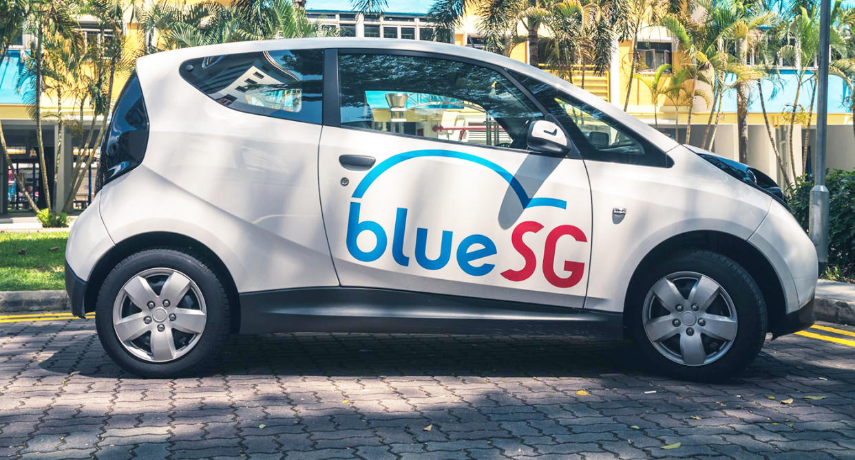 A BlueSG car. (Photo: BlueSG)