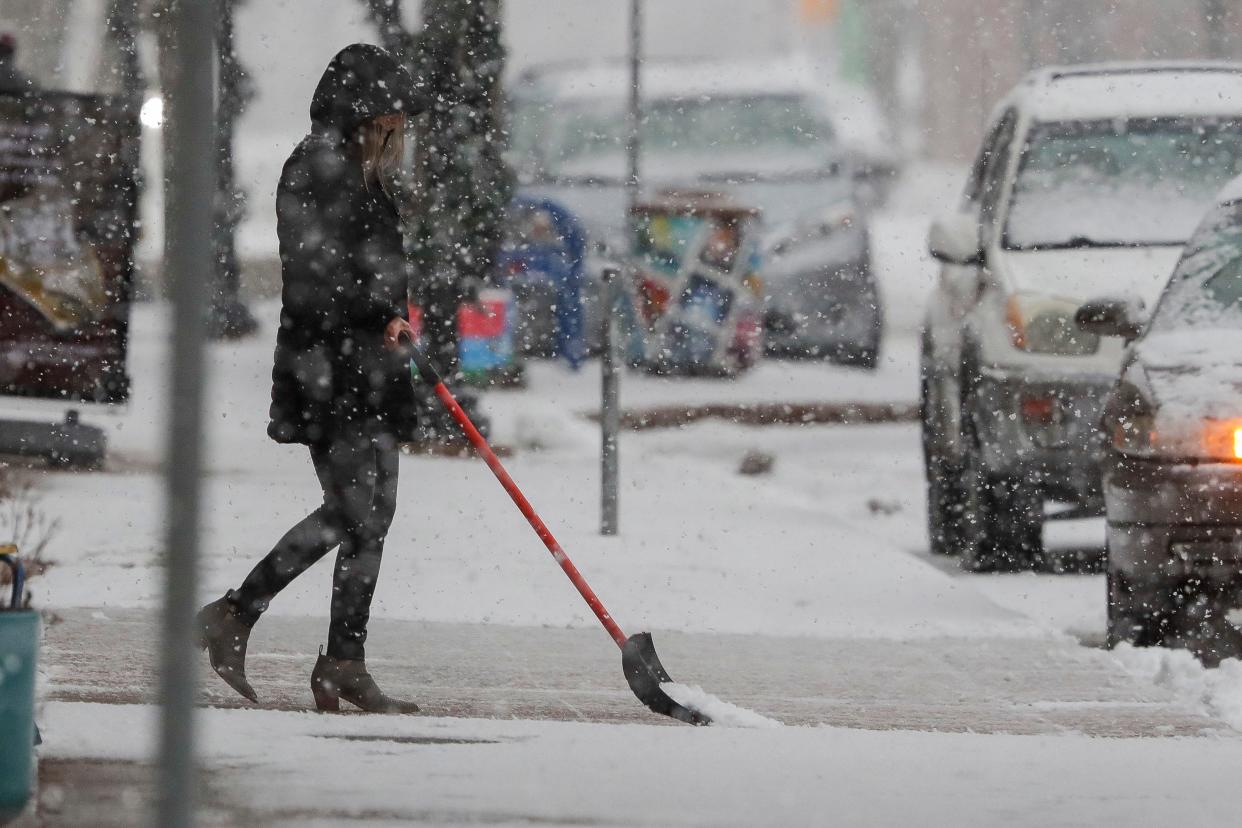 A snowstorm is expected to hit Wisconsin Friday evening into Saturday.