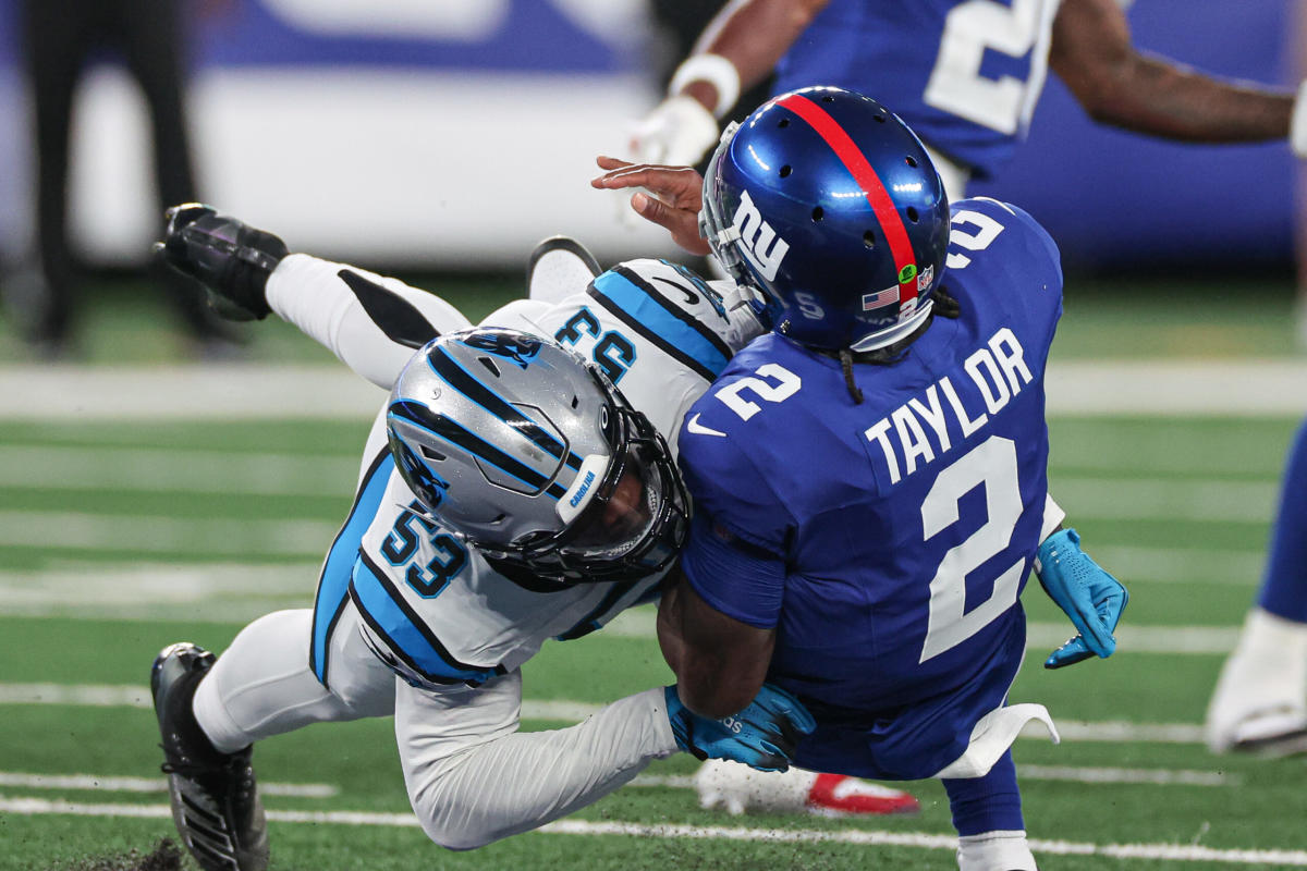 Panthers linebacker Shaq Thompson expected to miss remainder of season with  broken right leg