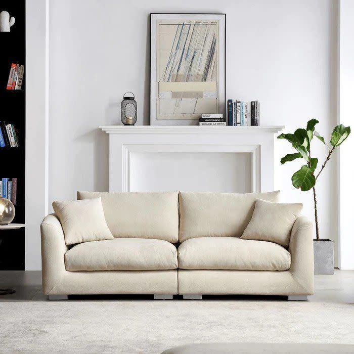 <p><a href="https://go.redirectingat.com?id=74968X1596630&url=https%3A%2F%2Fvalyoufurniture.com%2Fproducts%2Ffeathers-sofa%3Foldvariant%3D43686276399378%26variant%3D43686276399378&sref=https%3A%2F%2Fwww.cosmopolitan.com%2Flifestyle%2Fg42676775%2Fmost-comfortable-couches-sofas%2F" rel="nofollow noopener" target="_blank" data-ylk="slk:Shop Now;elm:context_link;itc:0;sec:content-canvas" class="link ">Shop Now</a></p><p>Mario Capasa Feathers Sofa</p><p>valyoufurniture.com</p><p>$1199.95</p><span class="copyright">Valyōu </span>